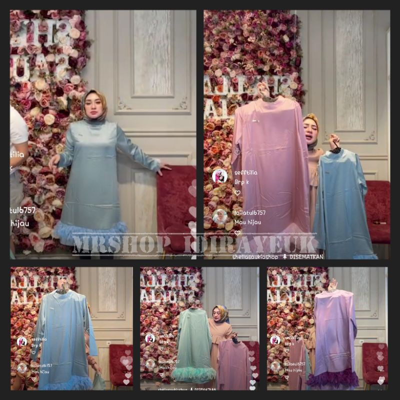NEW TUNIK SWAN SHELLASAUKIA