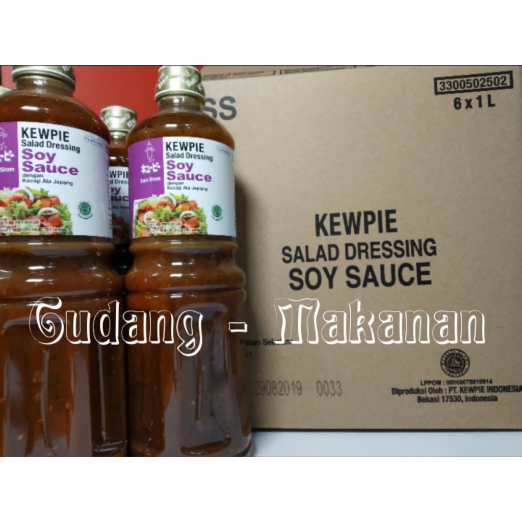 Kewpie Salad Dressing Soy Sauce 1 Liter