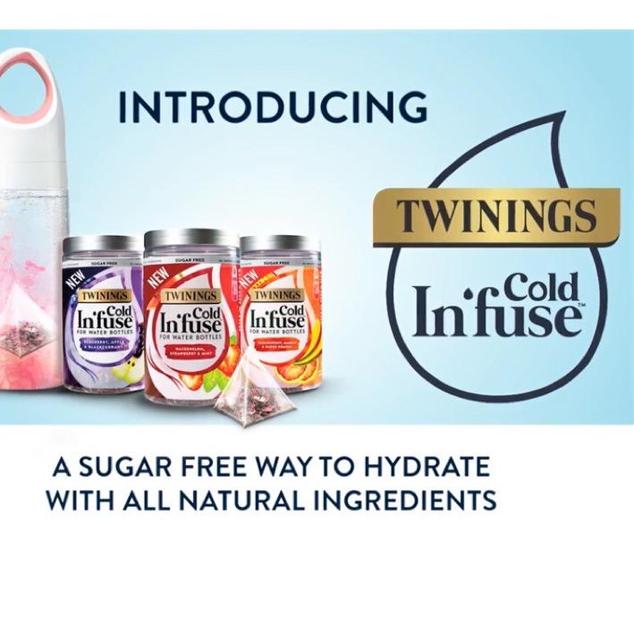 

«BIG SALE» Twinings Infuse cold water Infusion ( Repack per 1 Tea bag ) murah