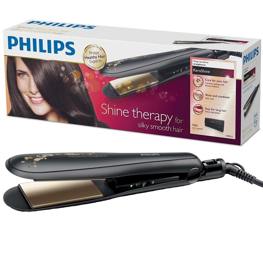  PHILIPS  KeraShine  Catokan HP8316 Pelurus Rambut  Ion 