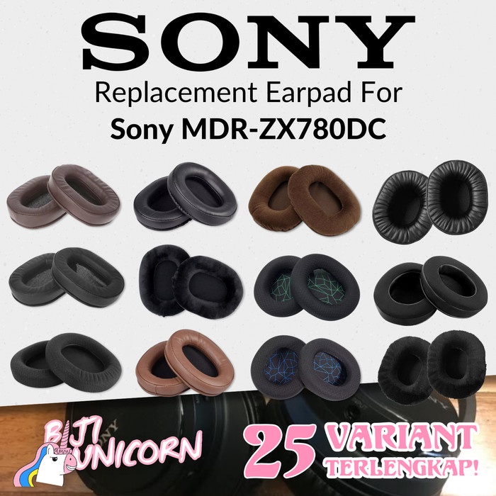 Earpad Earcup Ear Cushion Sony MDR-ZX780DC ZX 780 DC Busa Pad Foam