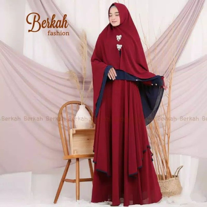 Gamis 2021 Modis Gamis Wanita Dewasa Muslim Terbaru Baju Lebaran Syar