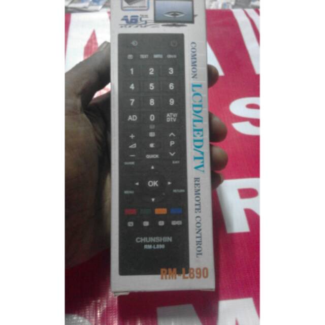 Remote tv lcd/led toshiba