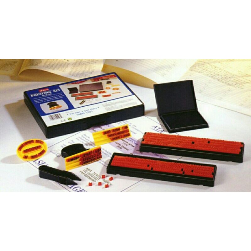 Stempel Huruf Angka Shiny S200