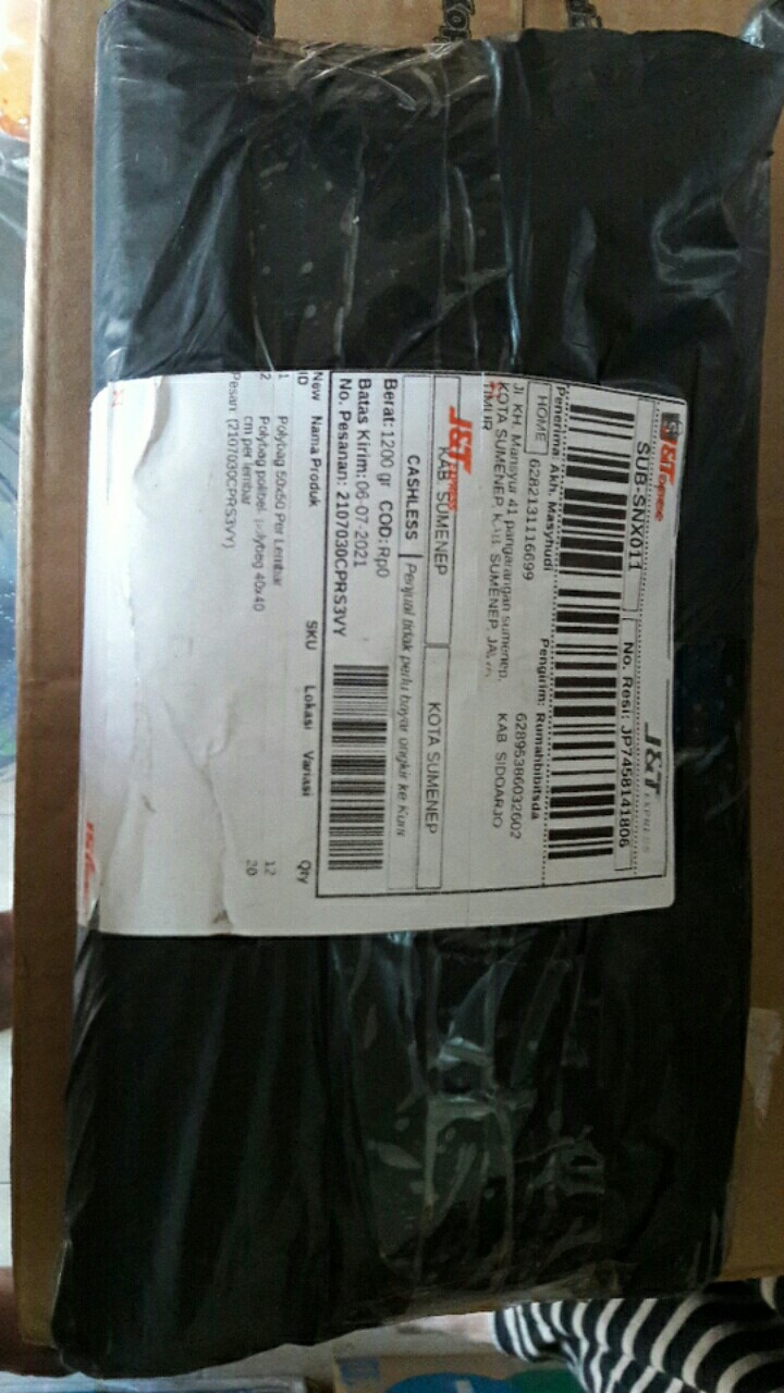 Polybag Polibek Polybeg 40x40 Cm Per Lembar