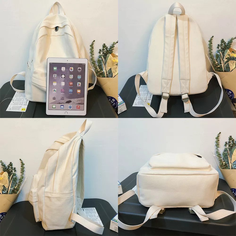 Backpack Mahasiswa Wanita Ransel Takesan Wanita Vintage Tas Sekolah Gadis Remaja Lucu Ransel Fashion Wanita Tas Mewah Buku