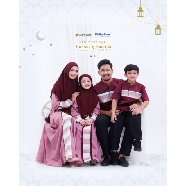 famset lebaran 2022 hamida & hamza Yasmeera
