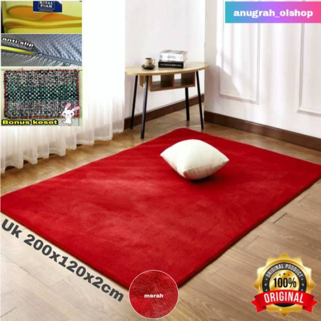 Karpet bulu matras uk 200x120x2cm Shopee Indonesia Karpet bulu matras uk 200x120x2cm Shopee Indonesia