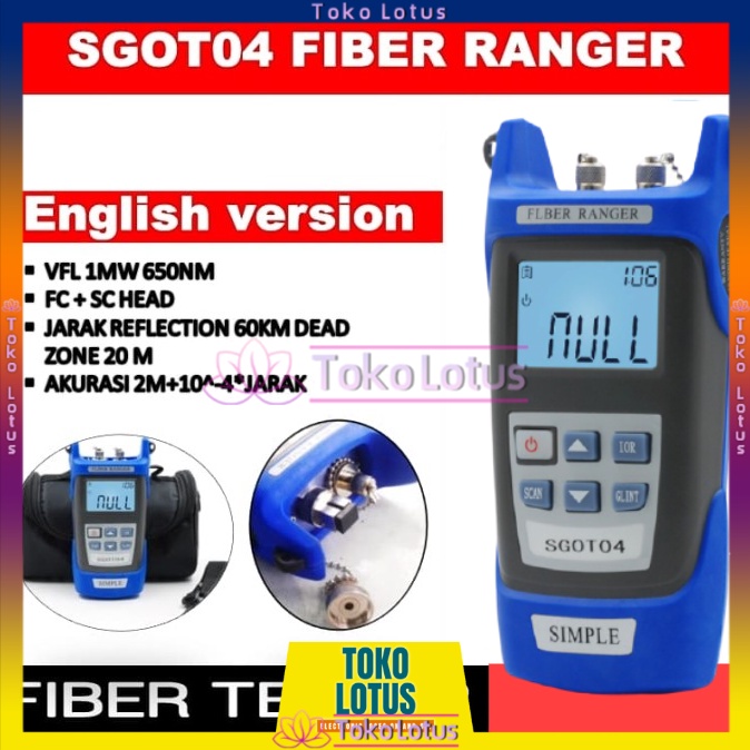 Optical Fiber Ranger Breakpoint Simple OTDR