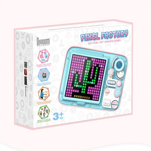 [Tersedia] Divoom Pixel Factory pixel papan gambar kreatif puzzle yang dilukis dengan tangan papan anak-anak hadiah ulang tahun DIY