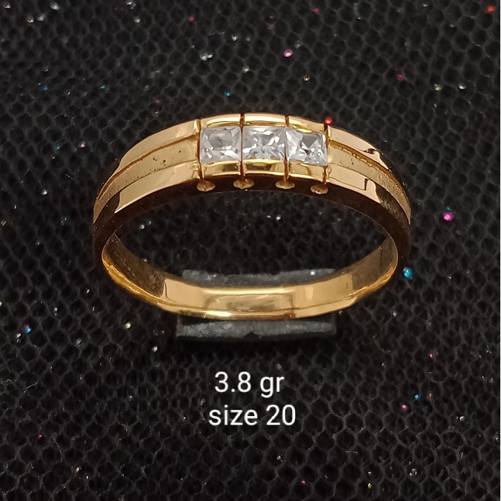 Cincin Emas 17K - 3.8 gr Kadar 750 - 1158