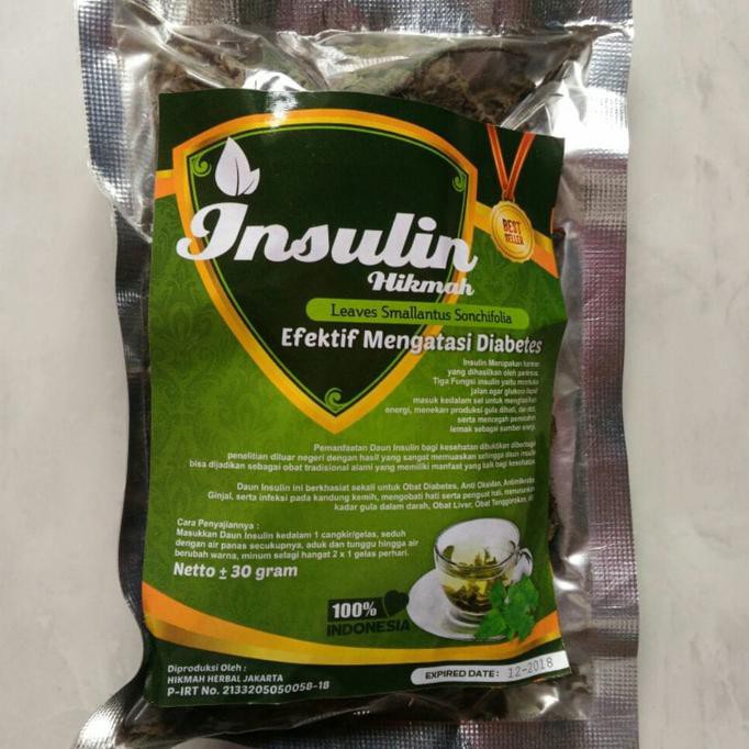 

Teh Seduh Daun Insulin / Yakon Untuk Diabetes