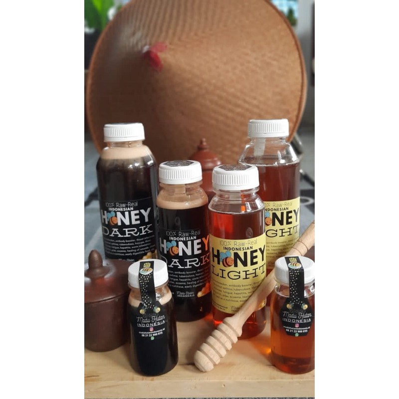 

Madu Hutan Indonesia Honey Dark 300g