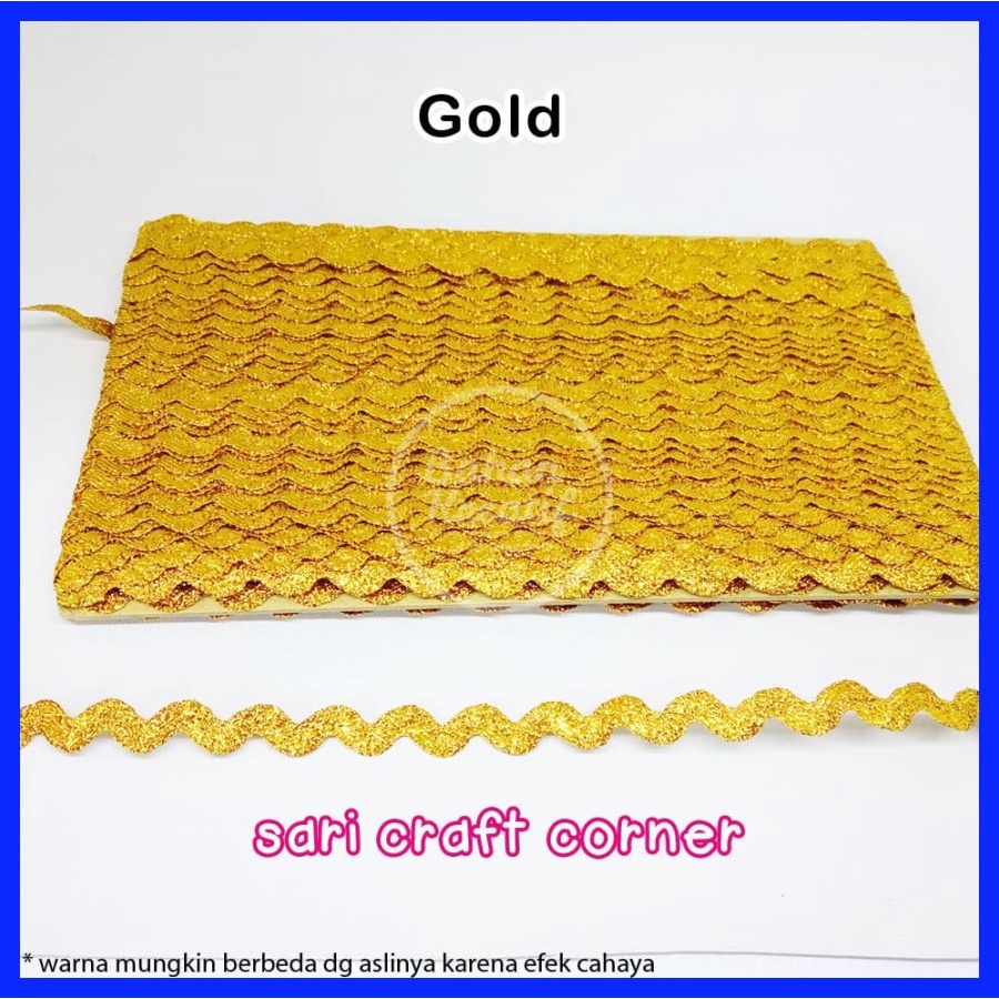 Permeter - Biku Renda Biku Pita Renda Renda Zigzag