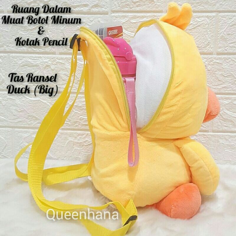 Tas Ransel Boneka Bebek Bagpack Duck Lucu