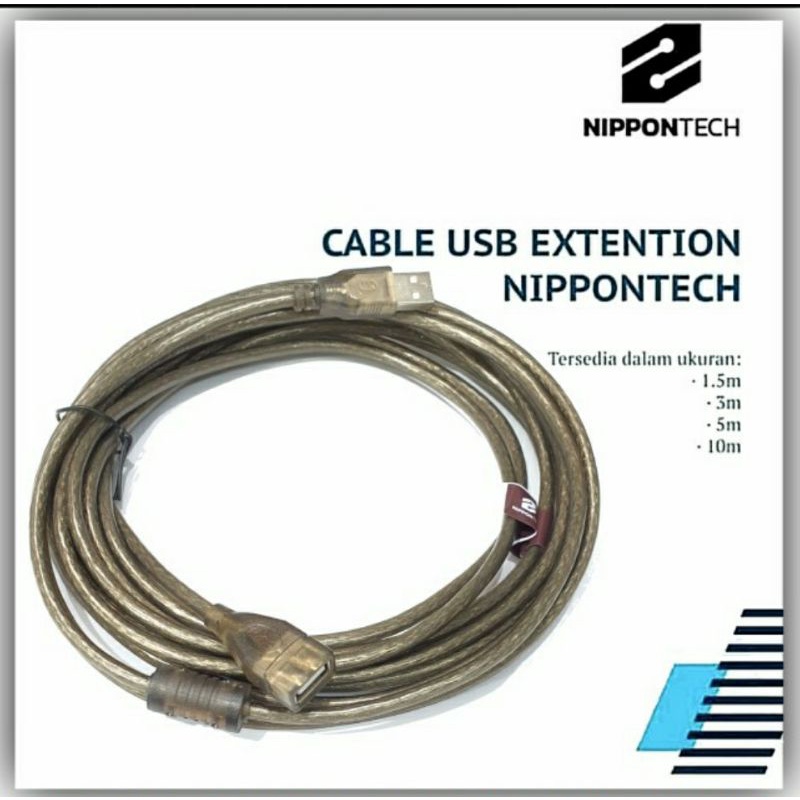 kabel usb extension 1,5 meter Nippontech