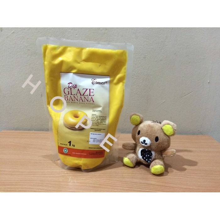 

Elmer Dip Glaze Banana 1Kg pisang | original packing pabrik