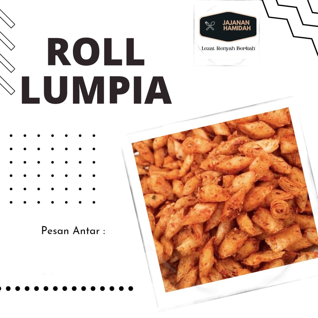 

Roll Lumpia rasa Balado 130 gr