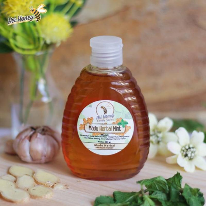 

Madu Batuk 225gr/Mint Honey/Hei Honey/Premium Honey