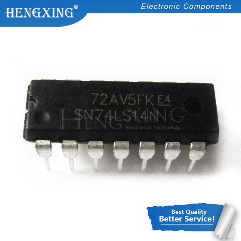 10pcs/lot SN74HC14N SN74HC14 74HC14N 74HC14 DIP-14 In Stock