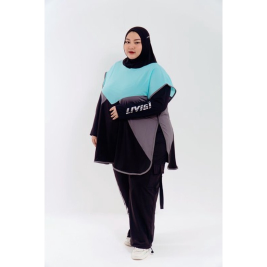 Livigi - Vest Hijab Triangle Bigsize Kerudung Rompi Wanita Muslimah Super Jumbo