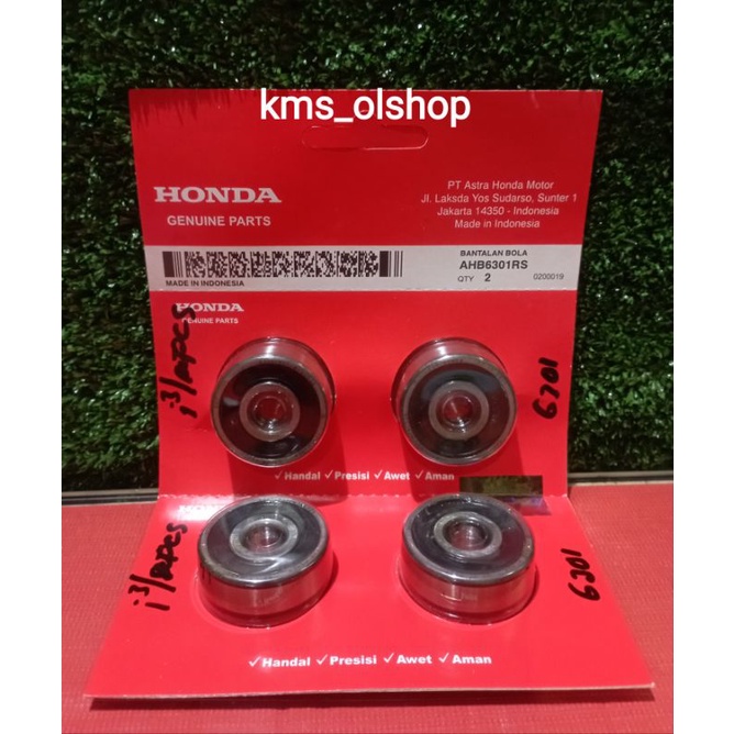 Klahar 6301 RS / Bearing 6301 RS Honda Ahm