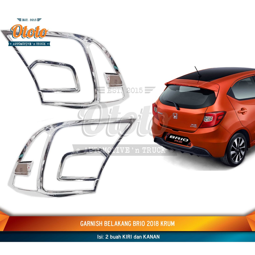 Garnish BELAKANG BRIO 2019 Krum - Garnish Stop