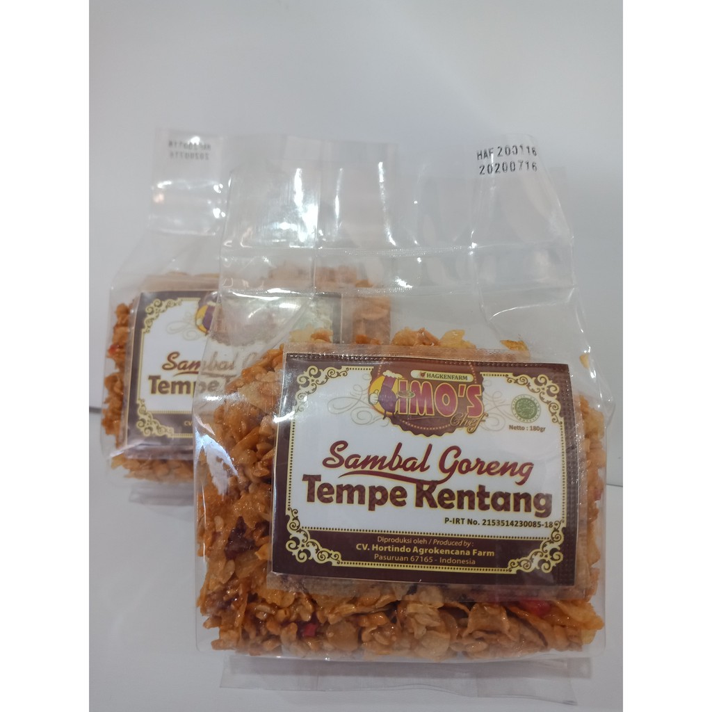 

Sambal Goreng Tempe Kentang 180gr