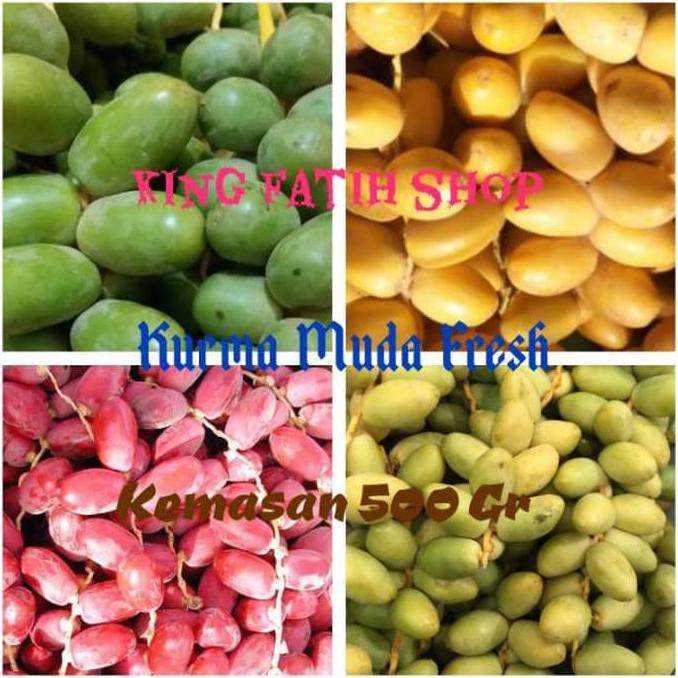 

Kualitas Terbaik Kurma Muda Promil Fresh Kemasan 500 Gr