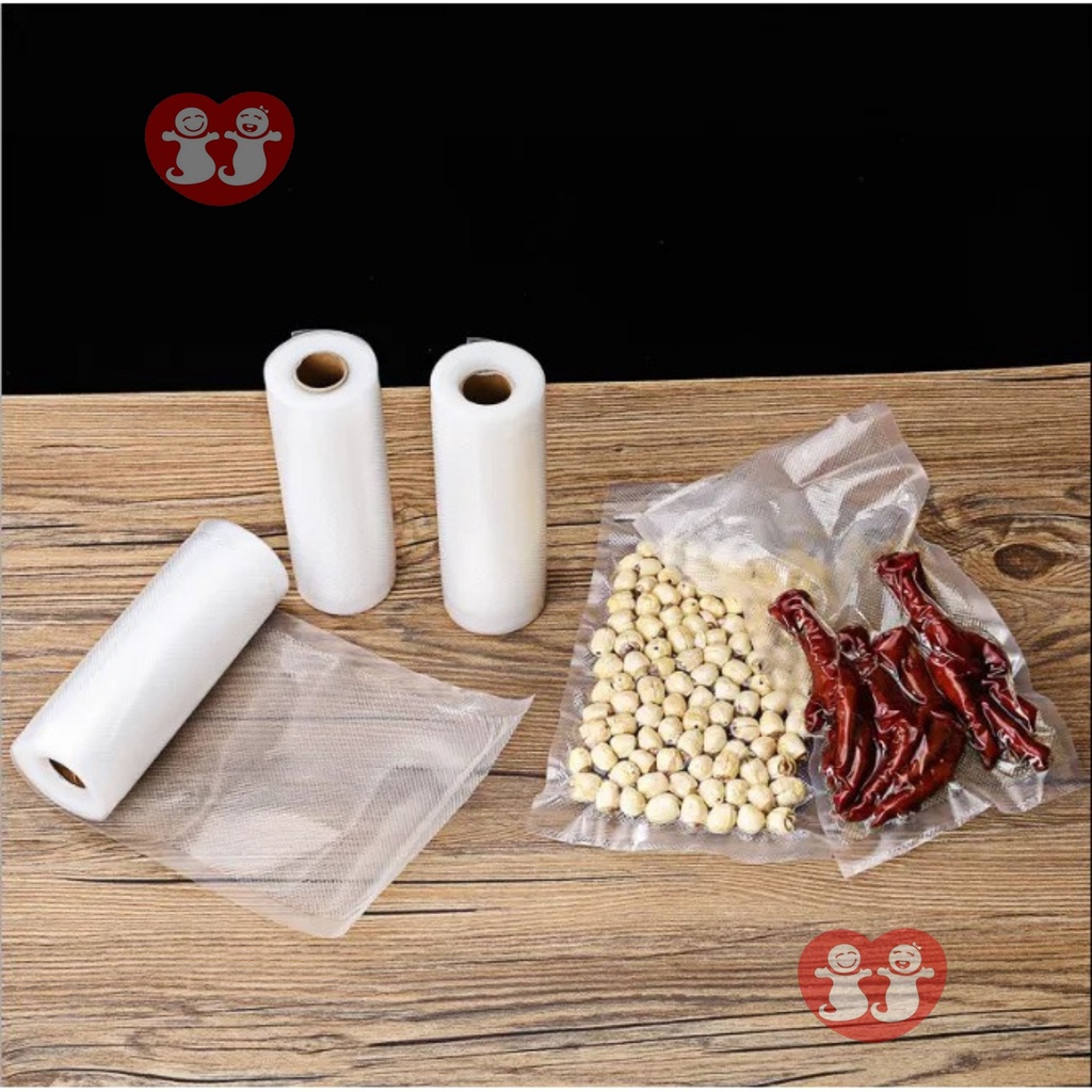 Freshpack Pro 5 Meter Plastik Vacuum Sealer Packing Roll Embossed