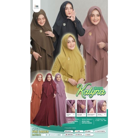 Kalyna Abaya by Shalihah Muslimah