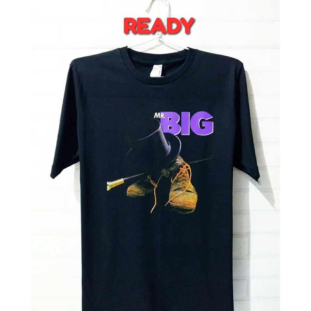 KAOS MUSIK MR BIG TSHIRT PREMIUM MR BIG KAOS KAOS BAND COD