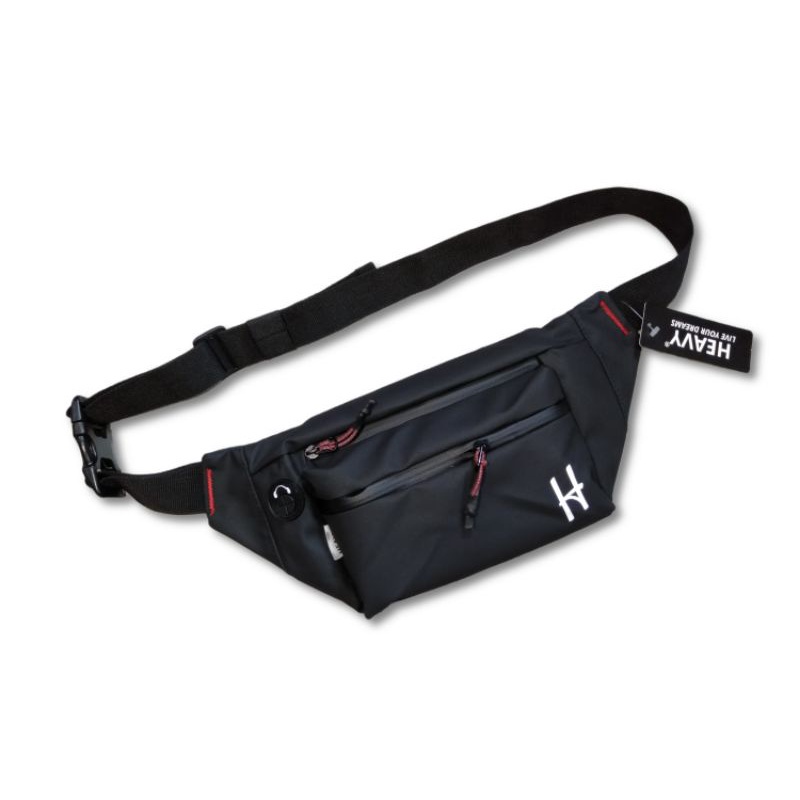 TAS PINGGANG PRIA HEAVY.BAG. WAIST BAG HEAVY PNCK-1038 ( WATERPROOF) tahan air