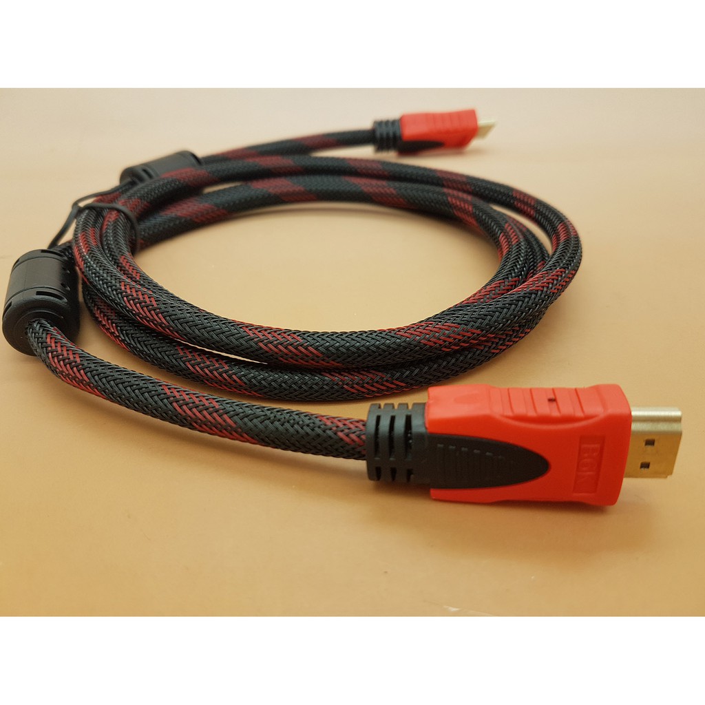 KABEL HDMI to HDMI Versi 1.4 panjang 1.5 meter