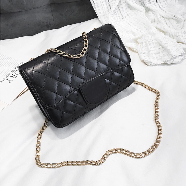 TIKTOK - Tas AMEL Selempang Wanita T5091 / Slingbag / Tas Import Bahan Kulit PU / Handbag Wanita