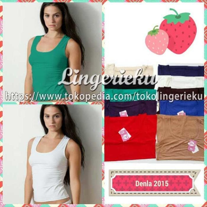 Baju Singlet /Tank Top Wanita/Singlet Wanita/Singlet Murah/ Tally S