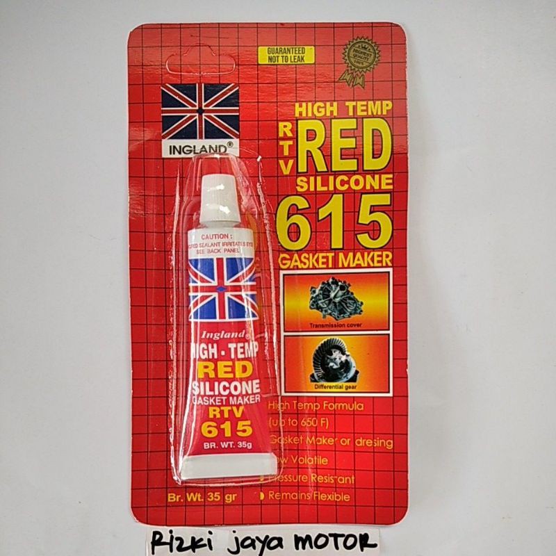 

Lem sealer merah red 35 gr / lem gasket