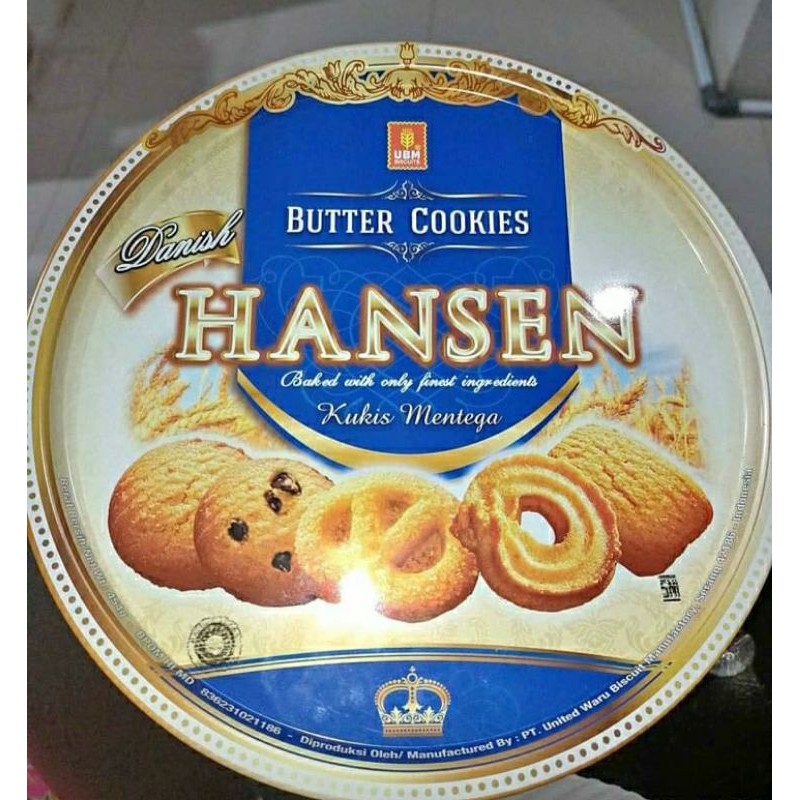 Biscuit Hansen Butter Cookies