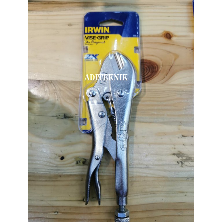 Tang Buaya Irwin Vise Grip 7RR Heavy Duty Asli Original