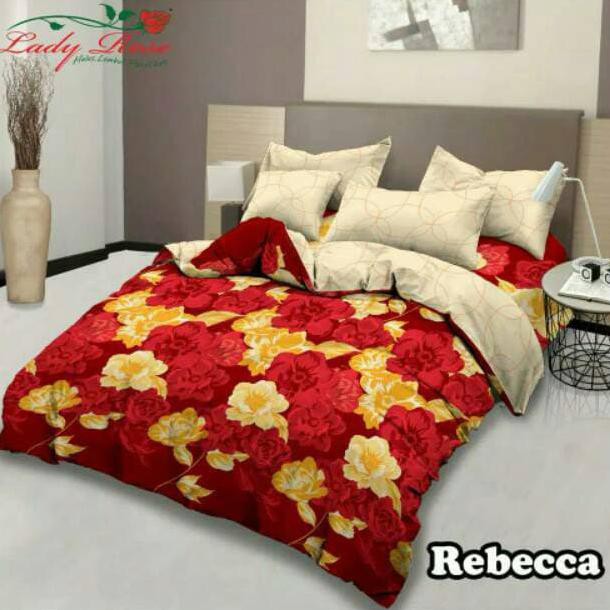 Bed Cover Rumbai Lady Rose Rebeca 180X200 Hildagiovanishop