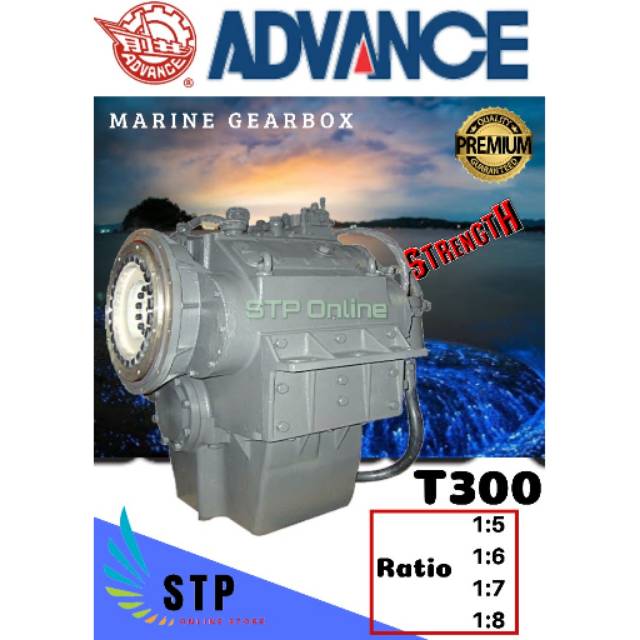 Gearbox Kapal T300 advance
