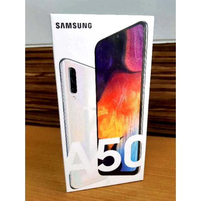 Samsung Galaxy A50 6/128gb A 50 white pearl putih Segel resmi garansi sein 6/128GB ram 6 128 gb baru