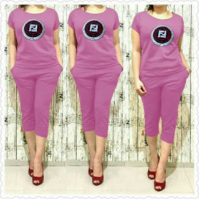 ST Set Stelan Atasan Celana Babyterry Fendi