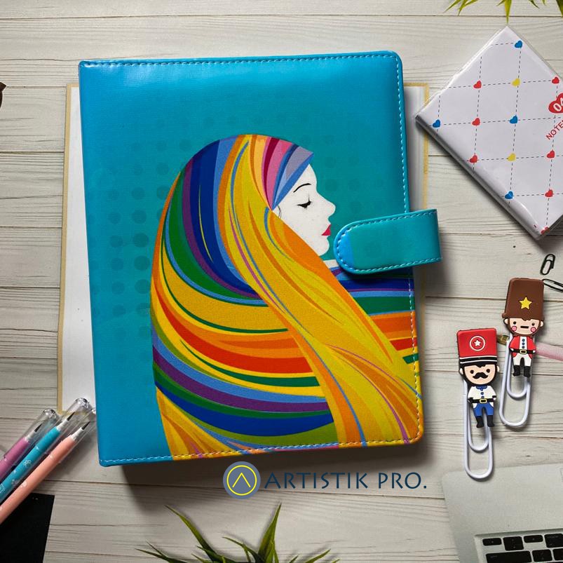 

BINDER PRINTING MOTIP HIJAB BLUE