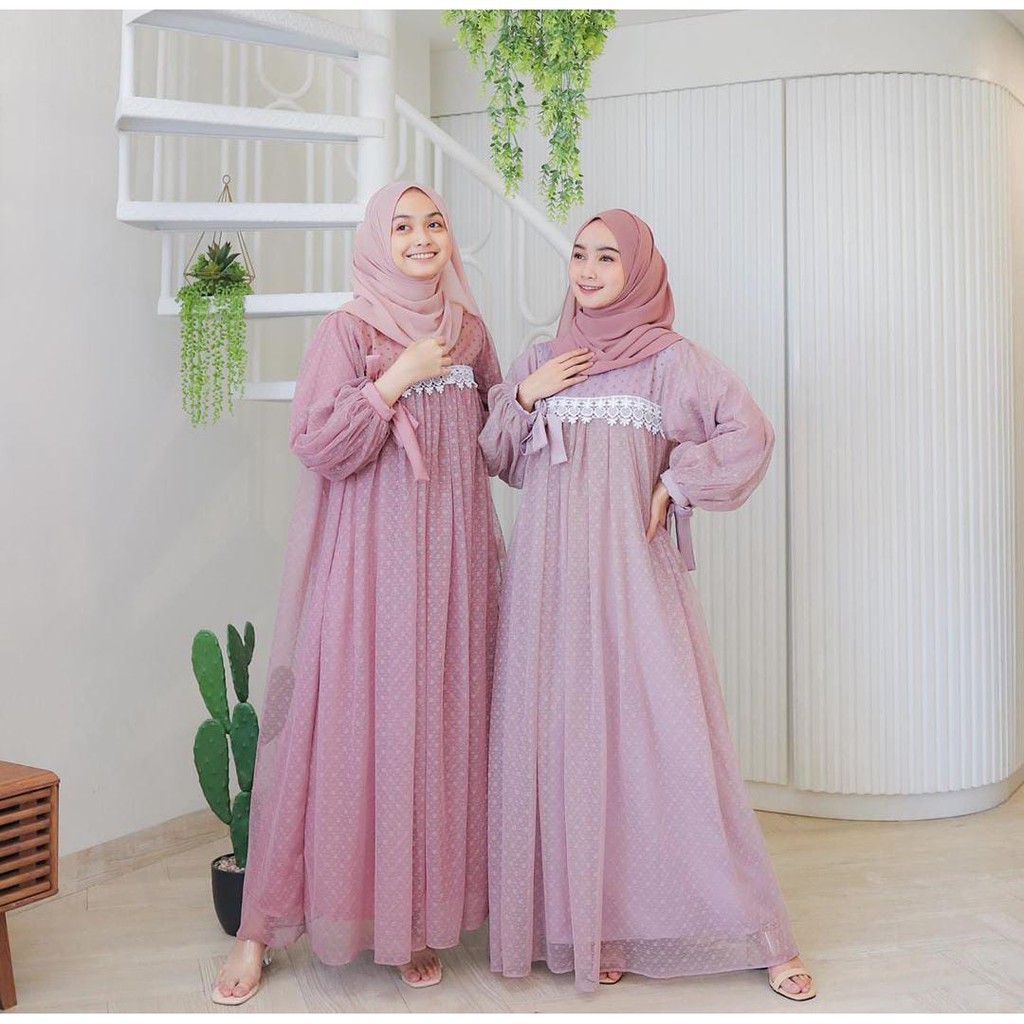 Gamis Safa Dress Premium Muslim Wanita