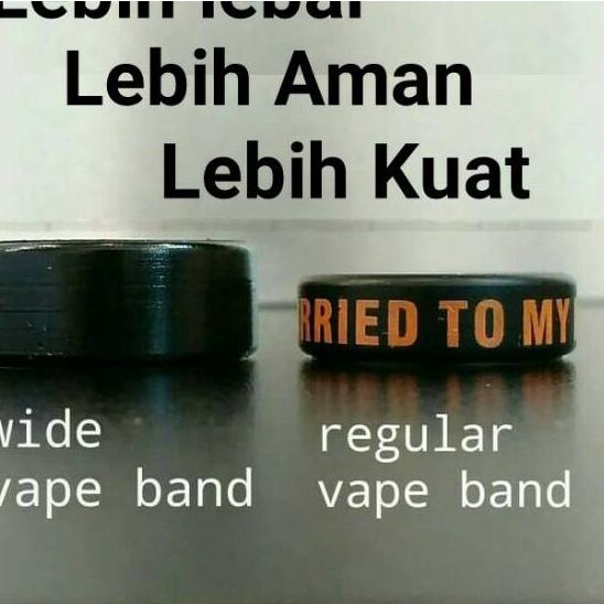 3.3 HARGA GROSIR Karet Cincin Ring Vapeband Karet Pengaman Kaca Gelas Rta