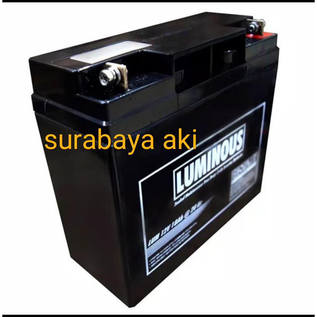 Baterai Aki VRLA AGM LUMINOUS 12V 18AH