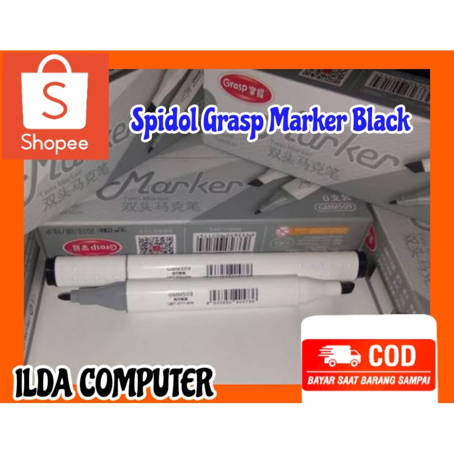 

Spidol Grasp Maker Black Murah Dan Berkualitas