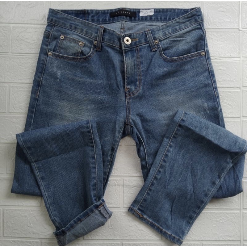 celana jeans second frj jeans tapered