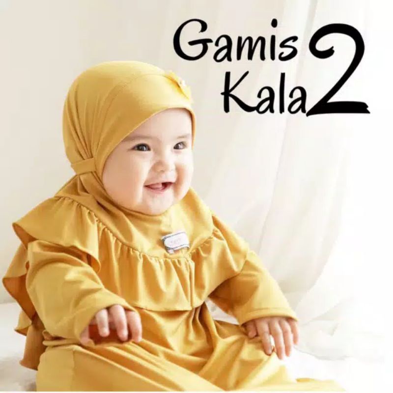 Gamis Kala By Cetta / Gamis Anak / Gamis Bayi Newborn